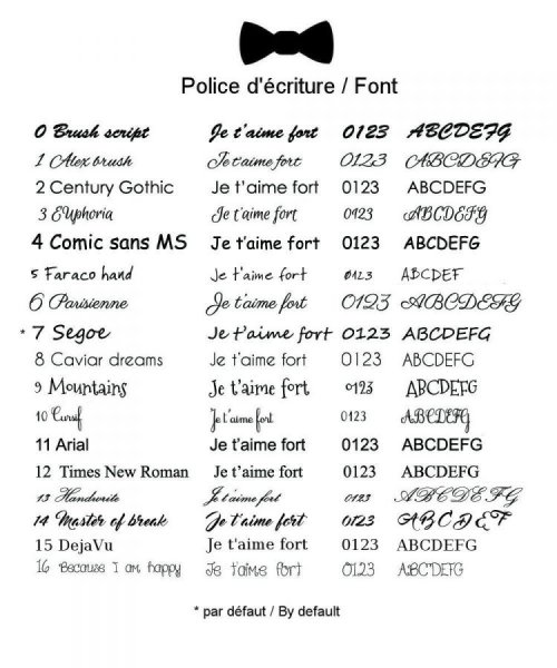 Cejilla de guitarra de aluminio con grabado dorado personalizable