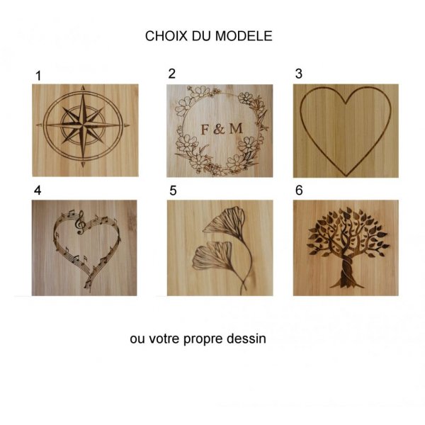 Libro de invitados de madera para boda o ceremonia personalizable