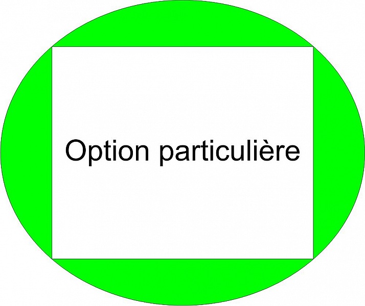 Carton pour coffret USB avec option particulière sélectionnée.