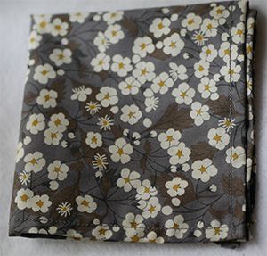 L8-Liberty Mitsi Gris oscuro+Bolsillo cuadrado (+ 10.80 €)